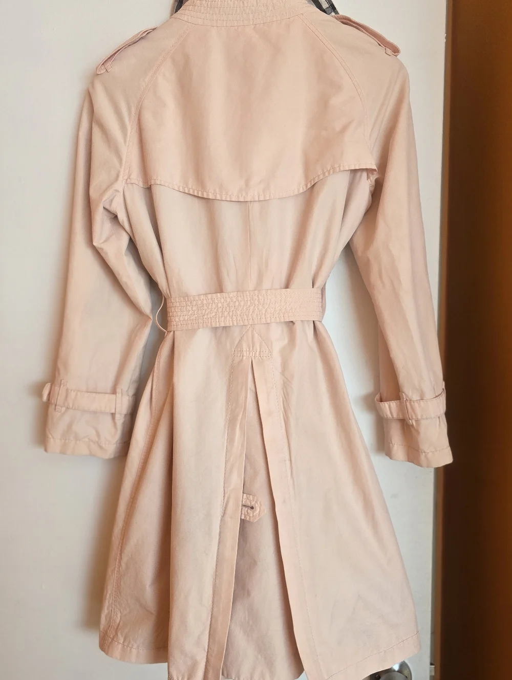 Burberry PINK Rain Coat Size 8 - Picture 16 of 16